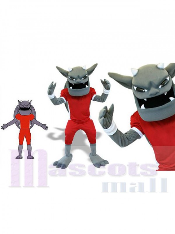 Diable gargouille costume de mascotte