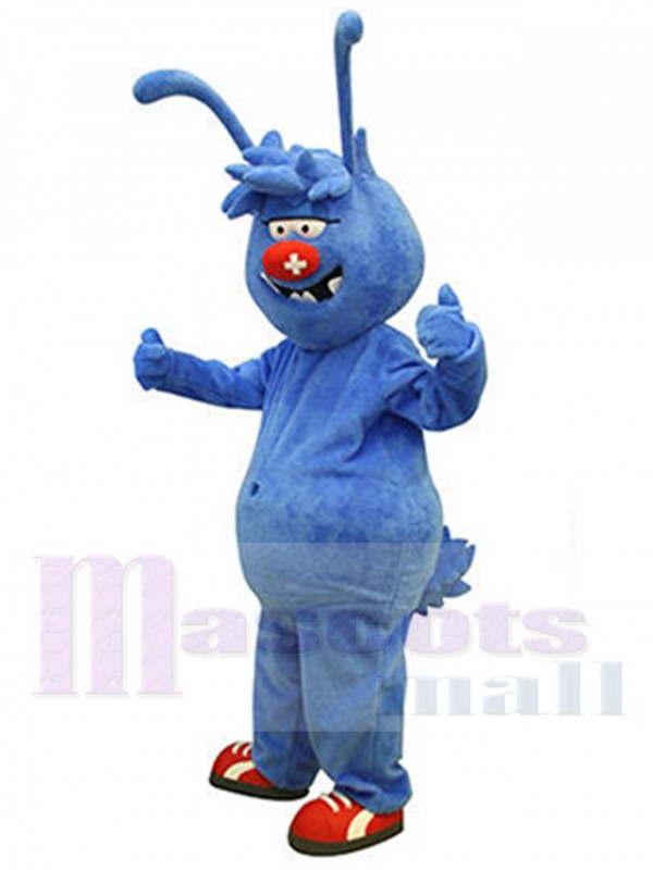 Puce des glaciers costume de mascotte