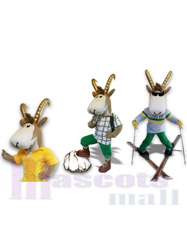 Chèvre costume de mascotte