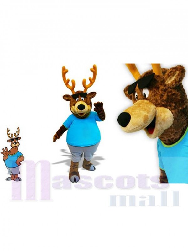 Renne costume de mascotte