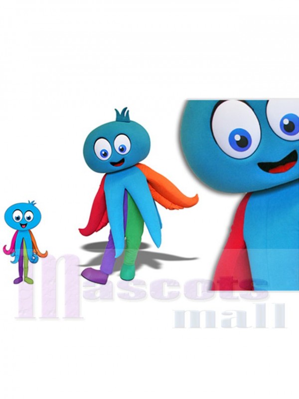 Pieuvre costume de mascotte