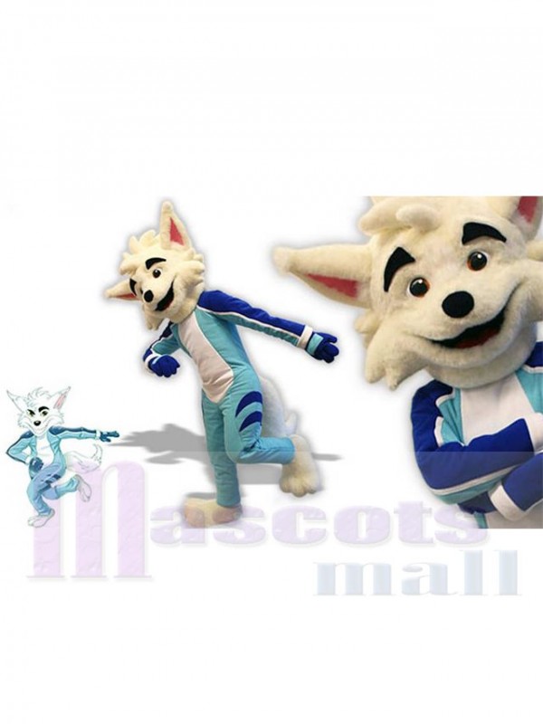 Chien loup renard costume de mascotte