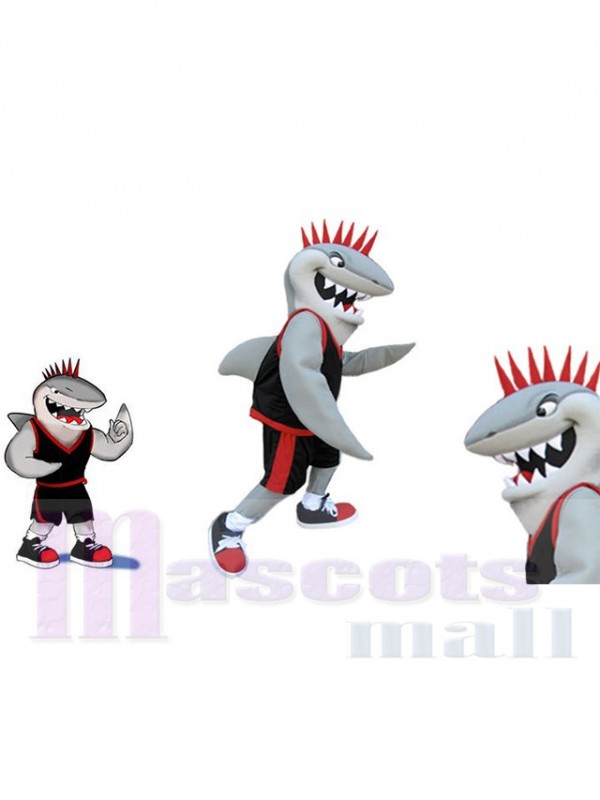 Requin costume de mascotte
