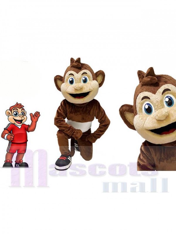Singe costume de mascotte