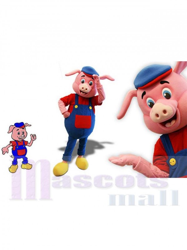 Cochon costume de mascotte