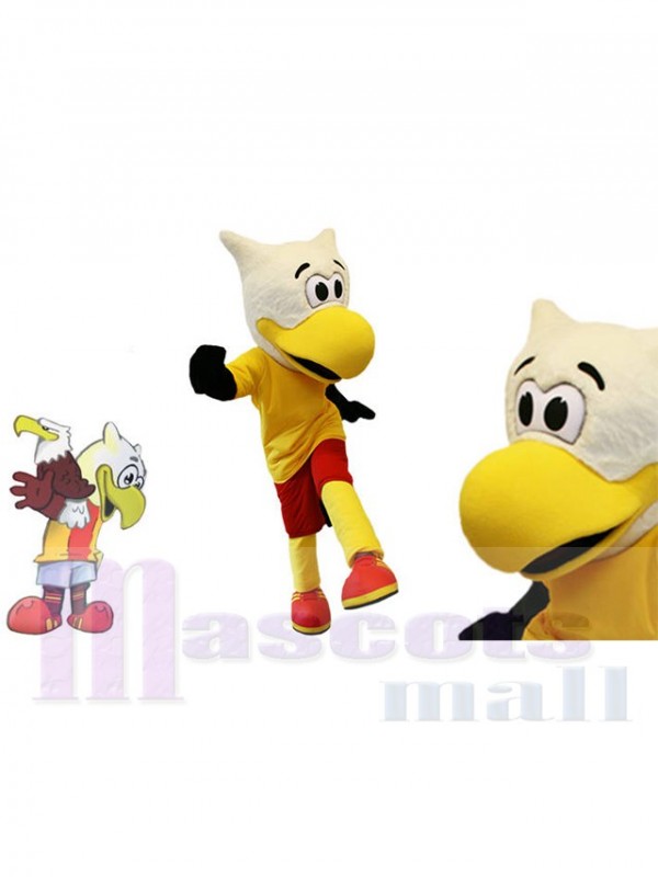 Aigle costume de mascotte