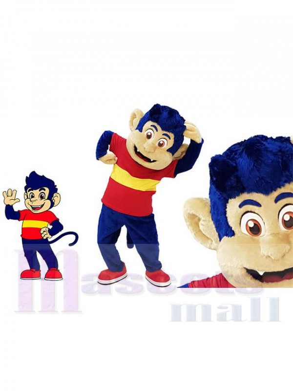 Singe costume de mascotte