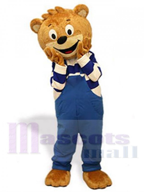Ours en peluche costume de mascotte