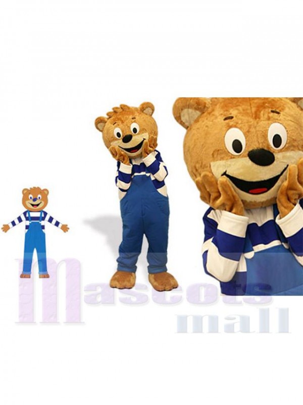 Ours en peluche costume de mascotte