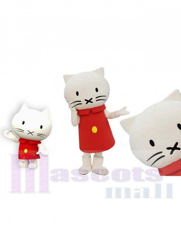 Chat costume de mascotte