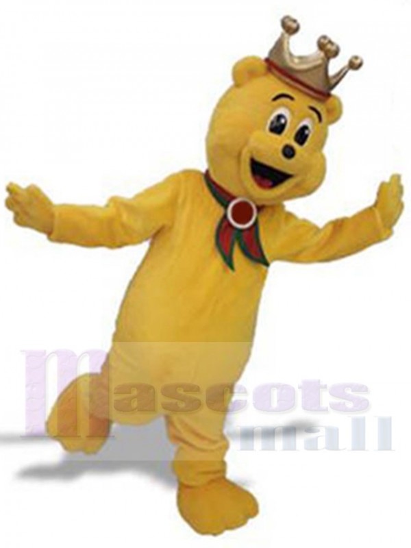 ours en peluche costume de mascotte