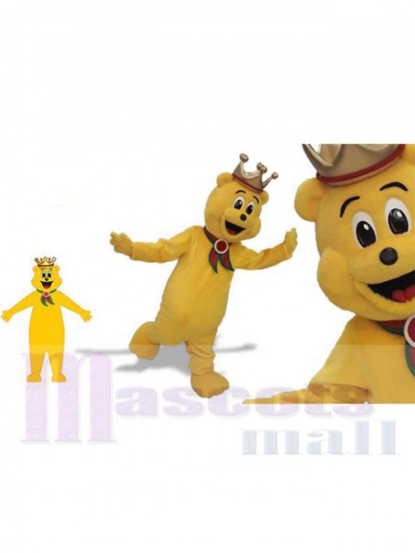 ours en peluche costume de mascotte
