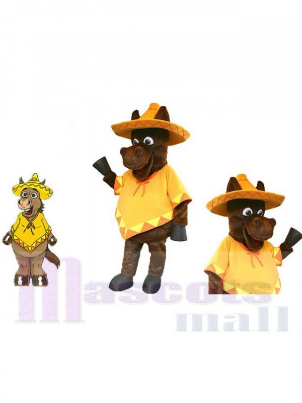 Cheval costume de mascotte
