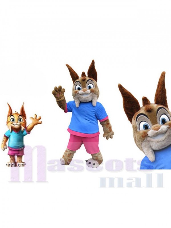 Lynx costume de mascotte