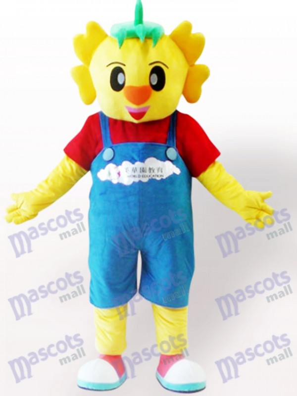 Costume de mascotte de poupée de dinosaure adulte