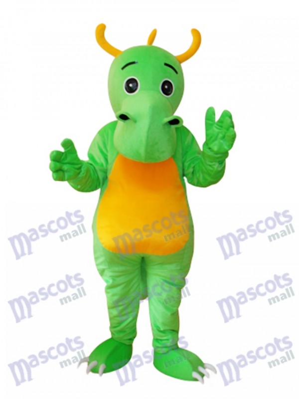 Big Nez Cornu Dinosaur Mascotte Costume adulte Animal