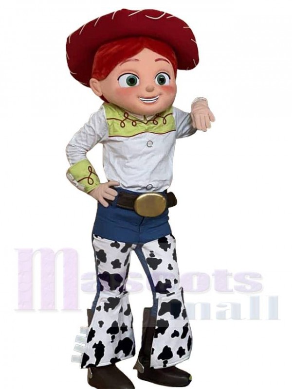 Cowgirl Jessie costume de mascotte