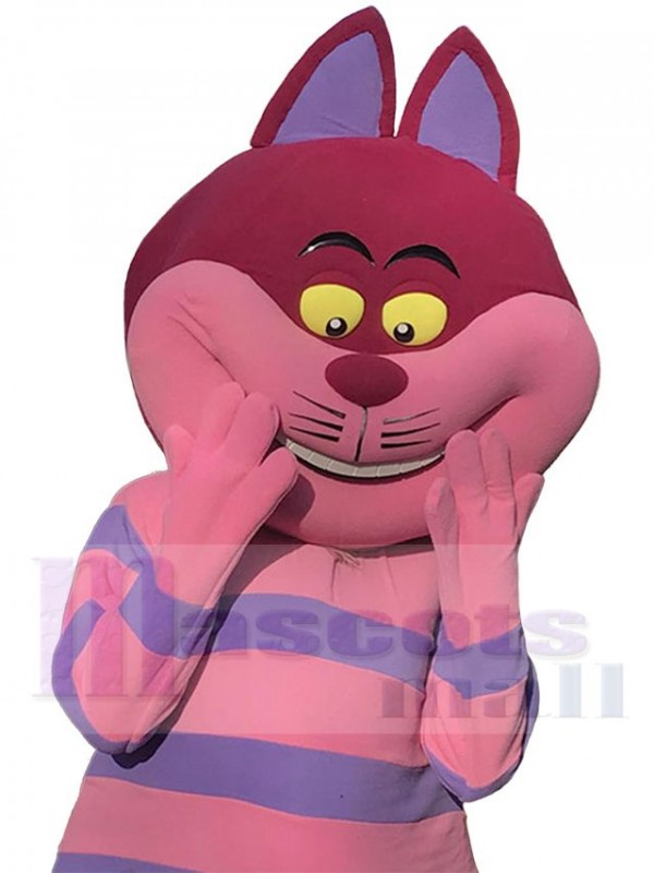 Chat du Cheshire costume de mascotte