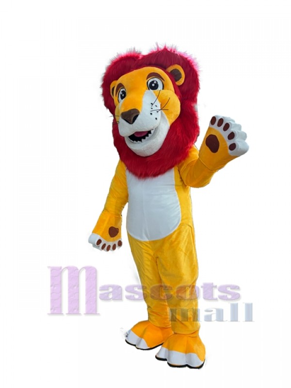 Lion costume de mascotte