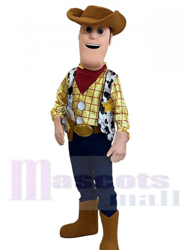 Shérif Woody Cowboy costume de mascotte