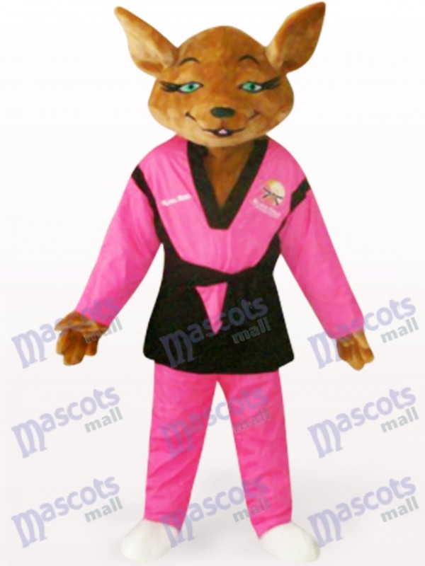 Red Tyke Dog Animal Adult Mascot Costume