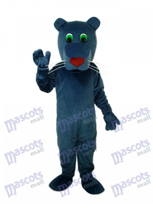 Costume de mascotte de chien de bouche noire Animal