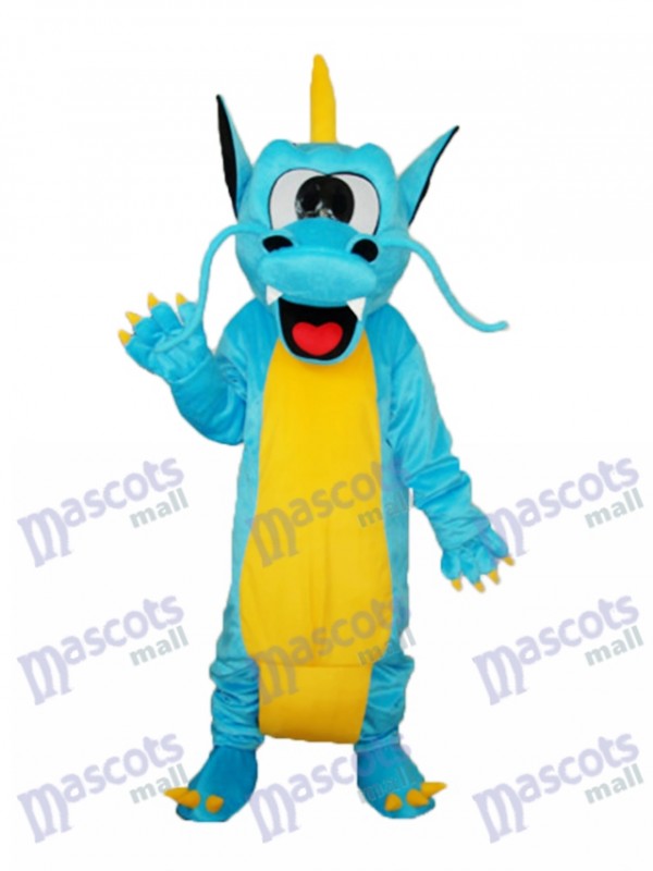 Dents dentelées Dragon Mascotte Costume adulte Animal
