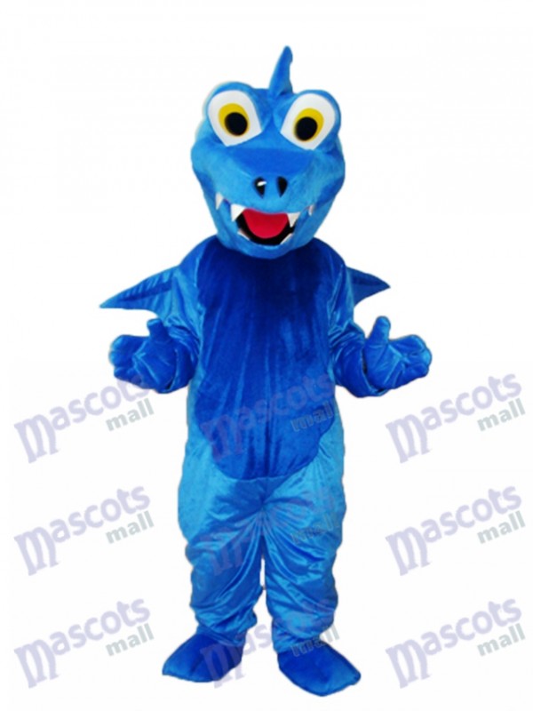 Déguisement de mascotte Dragon épine bleue Animal