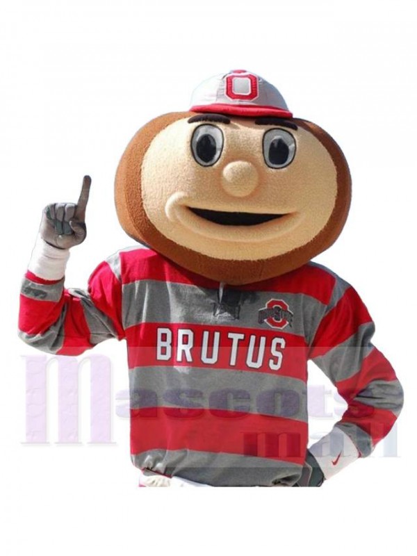 Brutus Buckeye costume de mascotte
