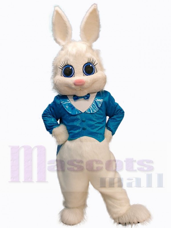 Lapin de Pâques costume de mascotte