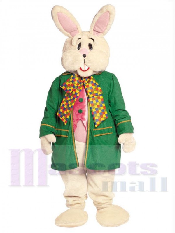 Lapin de Pâques costume de mascotte