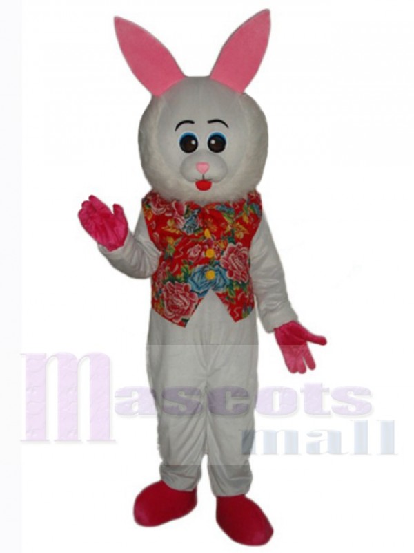 Lapin de Pâques costume de mascotte