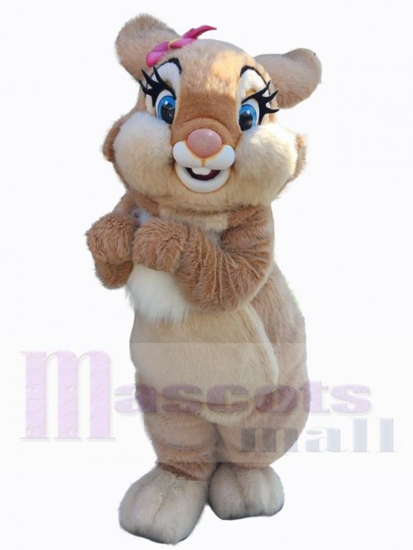 Lapin de Pâques costume de mascotte