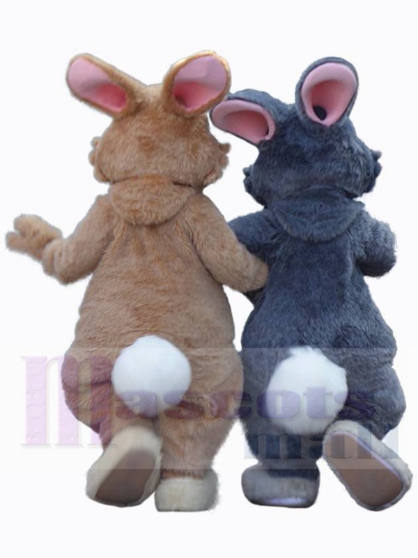Lapin de Pâques costume de mascotte