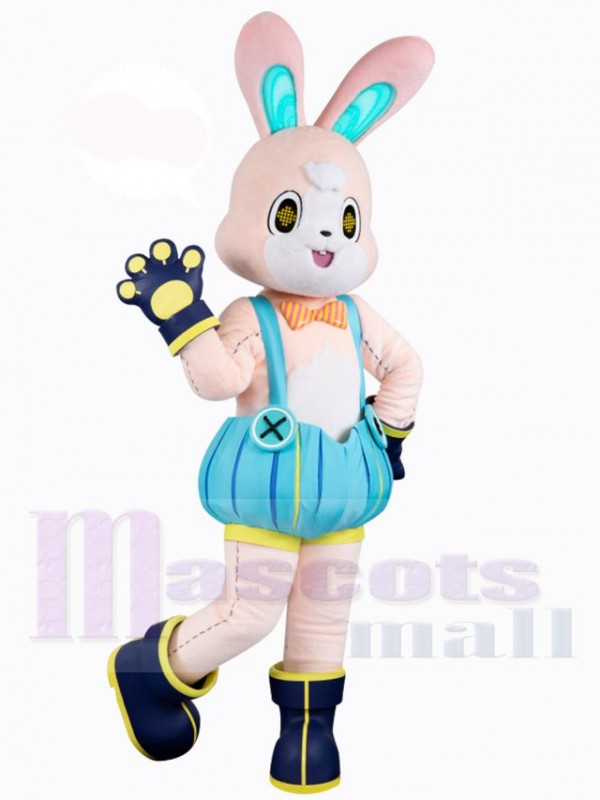 Lapin de Pâques costume de mascotte