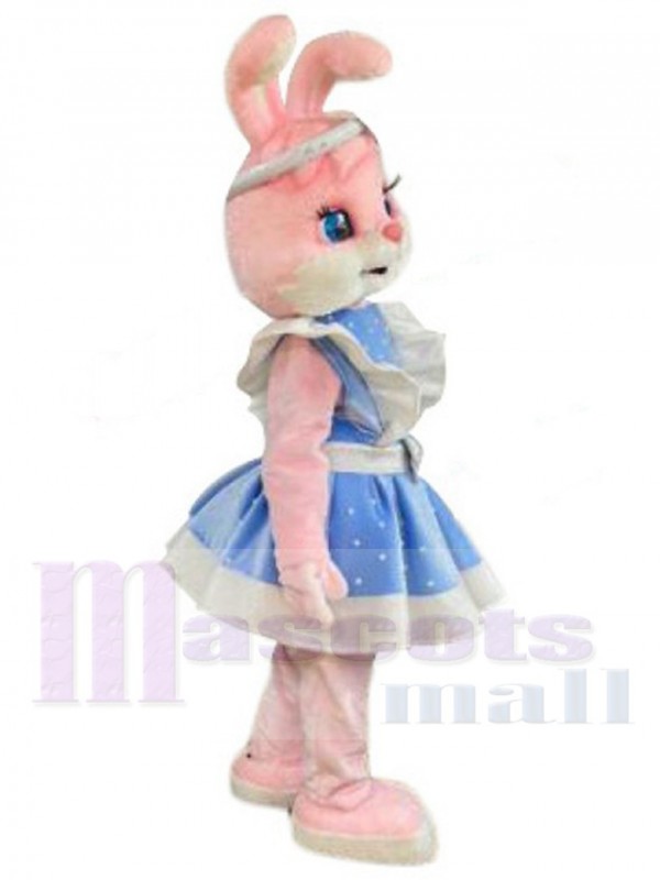 Lapin de Pâques costume de mascotte