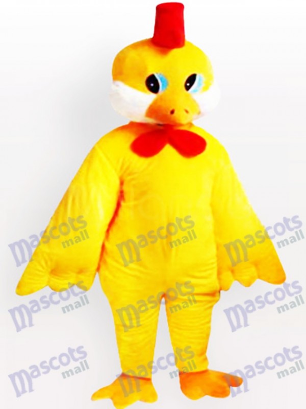 Costume de mascotte adulte petit poulet jaune