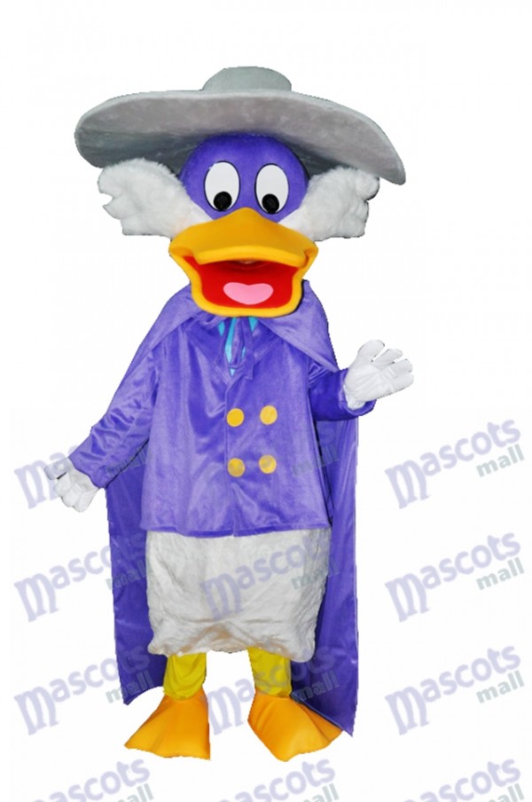 Costume de mascotte adulte pourpre vénéneux