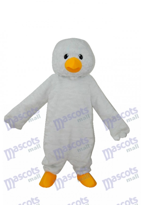 Costume de mascotte adulte super doux blanc poussin animal