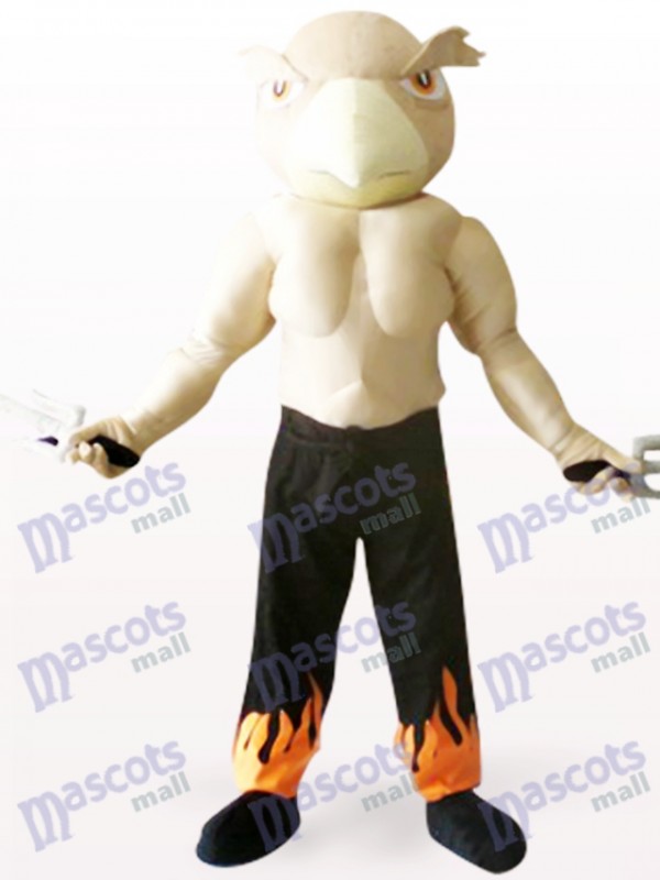 Muscle Aigle Costume de mascotte adulte