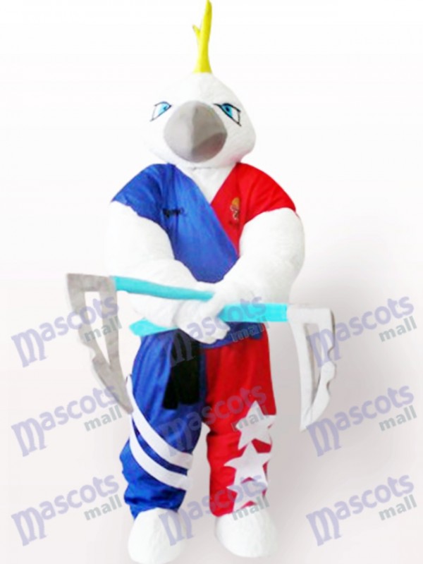 Muscle Costume de mascotte adulte aigle