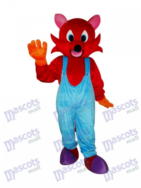 Costume de mascotte de renard roux Animal