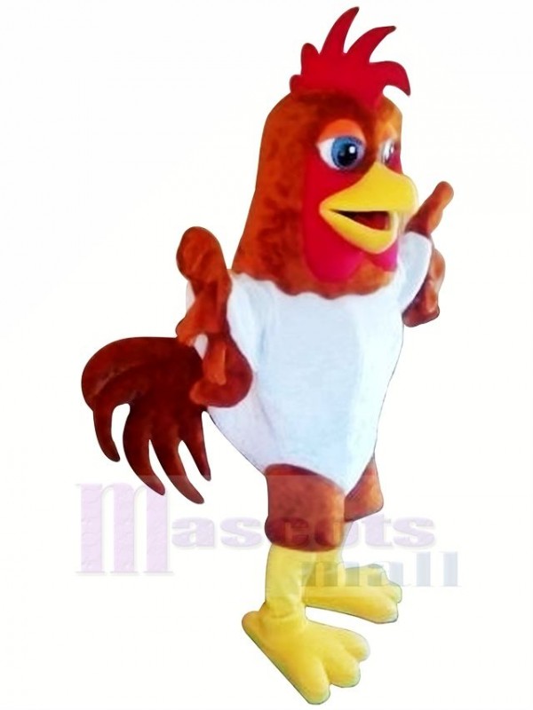 Fort Coq Mascotte Les costumes Dessin animé