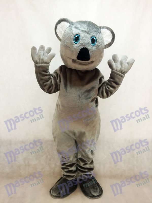 Costume mascotte mignonne de koala ours gris