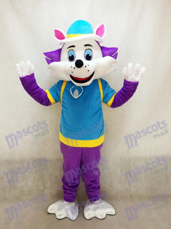 Paw Patrol Husky Chien Everest Mascotte Montagne Enneigée Chiot Dessin Animé Costume