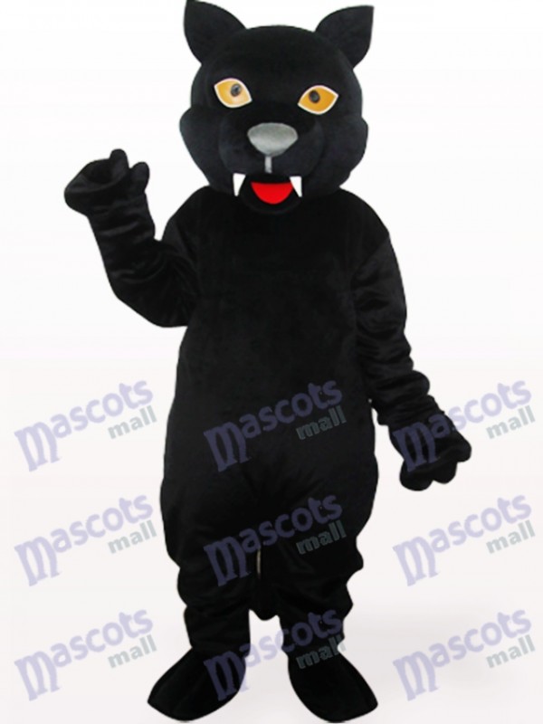 Costume de mascotte adulte Panthère noire