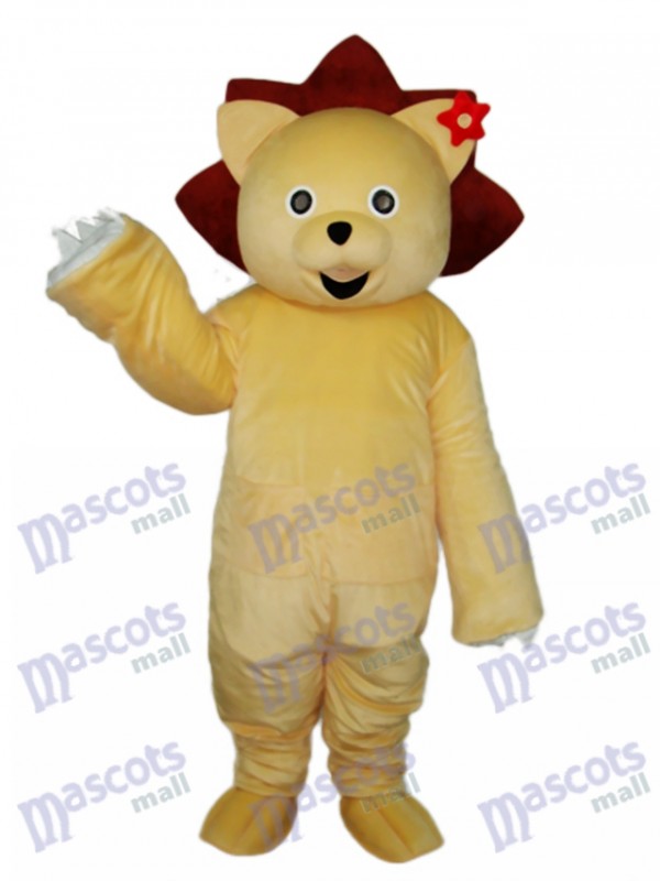 Mascotte Lion d'Or Costume Adulte Animal