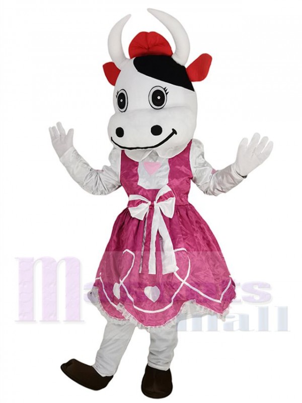 Bovin Vache costume de mascotte