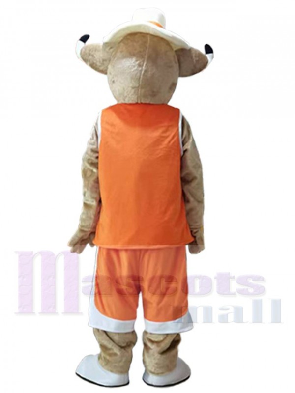 Taureau Texas Longhorns costume de mascotte