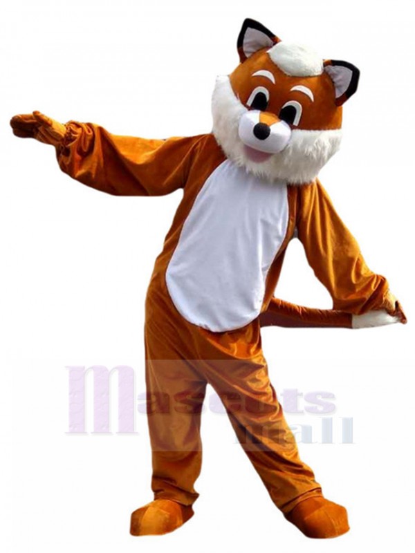Renard costume de mascotte